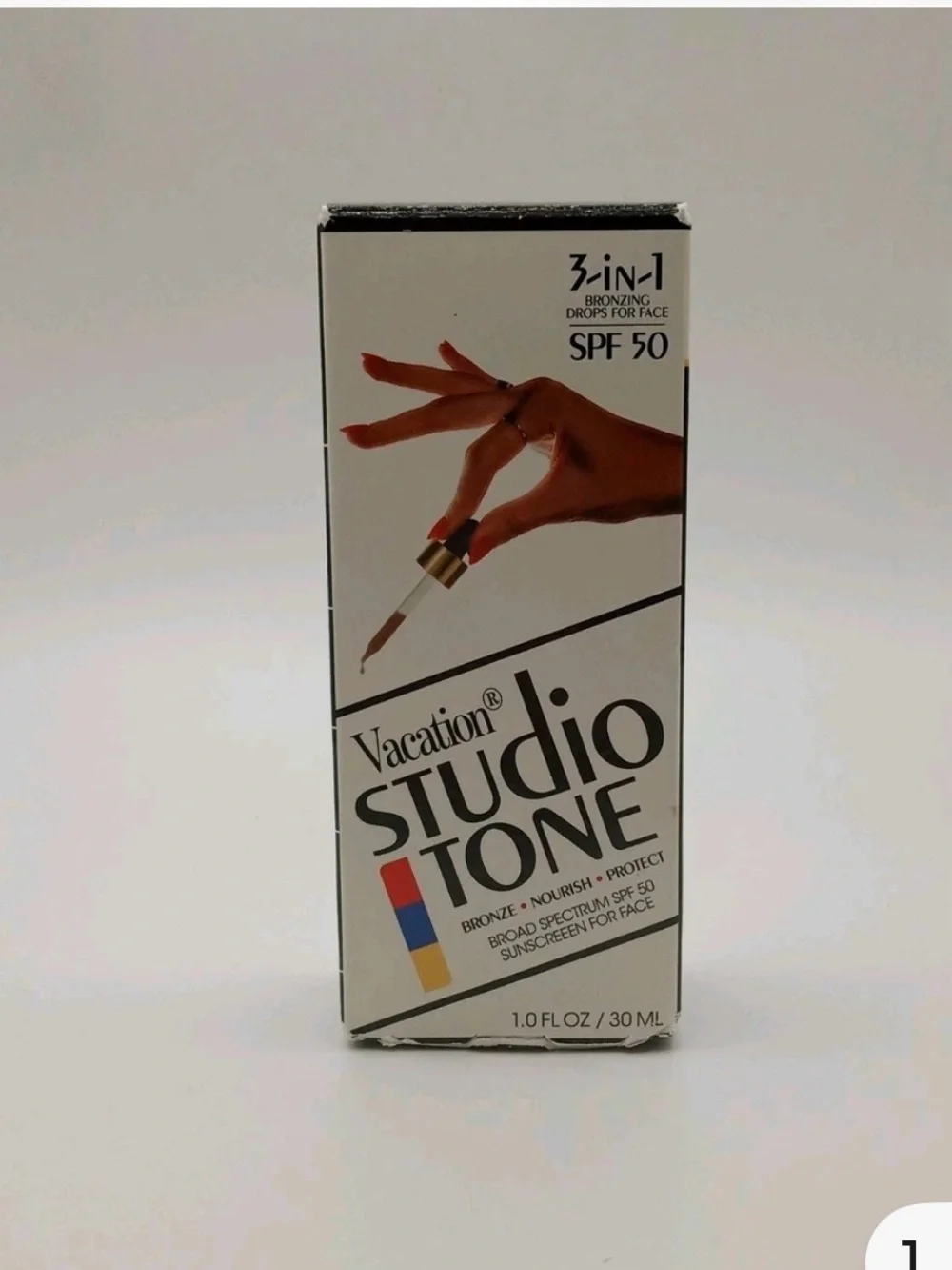 Vacation Studio Tone Bronzing Drops SPF 50 - sunscreen for face